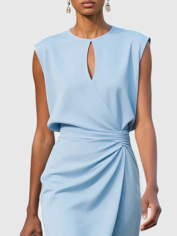 Women's Sleeveless Bodycon Midi Dress