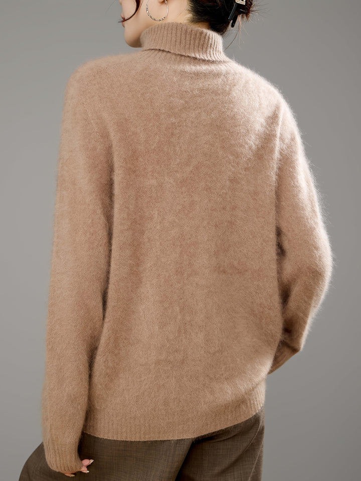 Wren | Women's Cashmere Wool Turtleneck Sweater