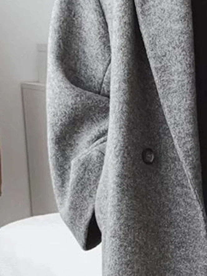 Marisol | Women's Oversized Notch Lapel Longline Overcoat
