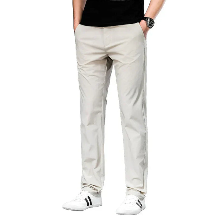 Slim Fit Stretch Chino Casual Trousers - Smart Everyday Style