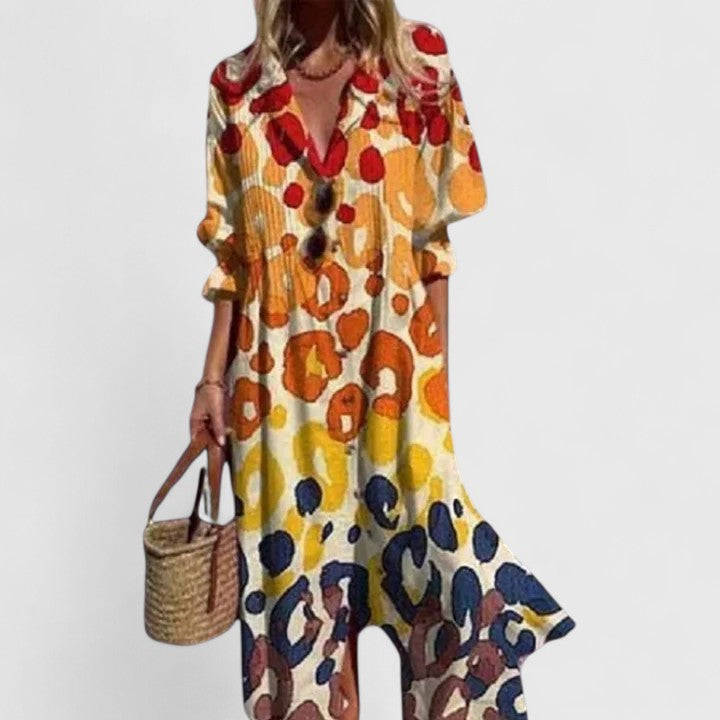 Women's Floral Summer Maxi Dress