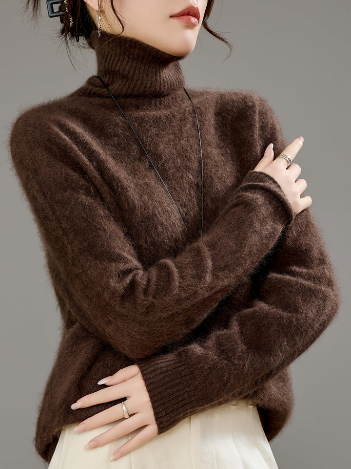 Wren | Women's Cashmere Wool Turtleneck Sweater