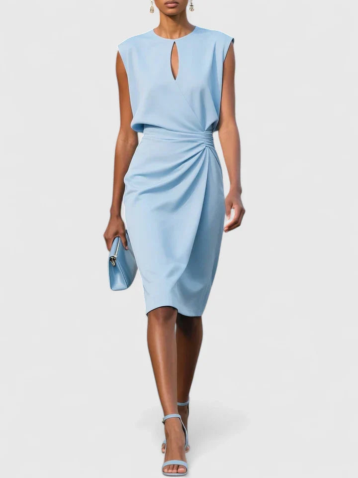 Women's Sleeveless Bodycon Midi Dress