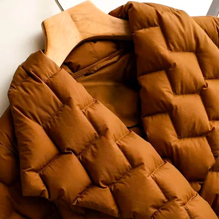 Winnifred | Women's Shawl Collar Belted Quilted Puffer Jacket