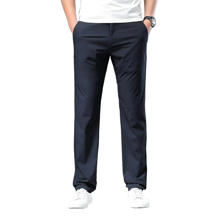 Slim Fit Stretch Chino Casual Trousers - Smart Everyday Style