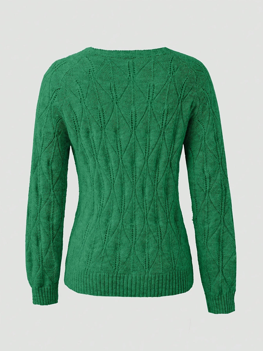 Aurelie | Women's Fuzzy Textured Pearl Button Cardigan