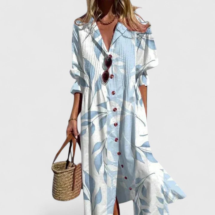 Women's Floral Summer Maxi Dress