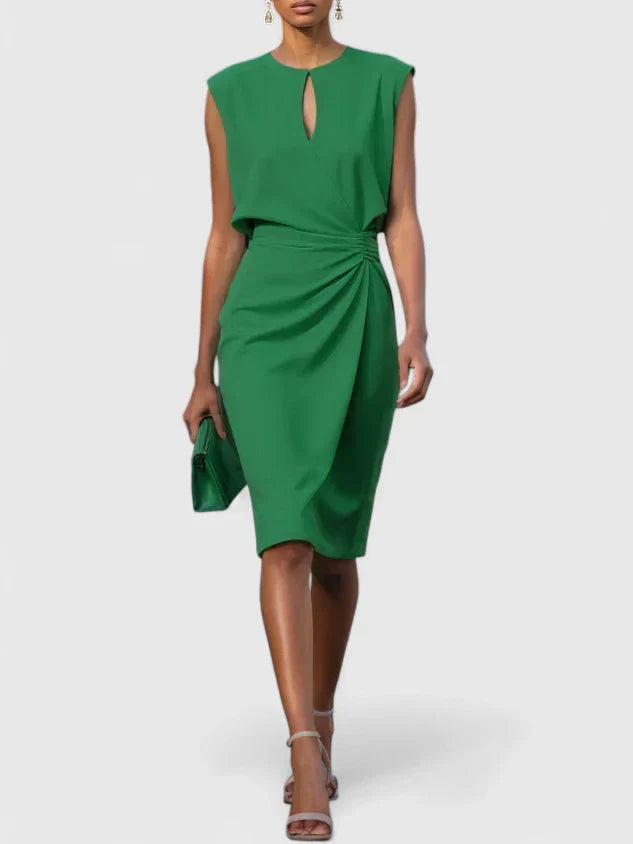 Women's Sleeveless Bodycon Midi Dress