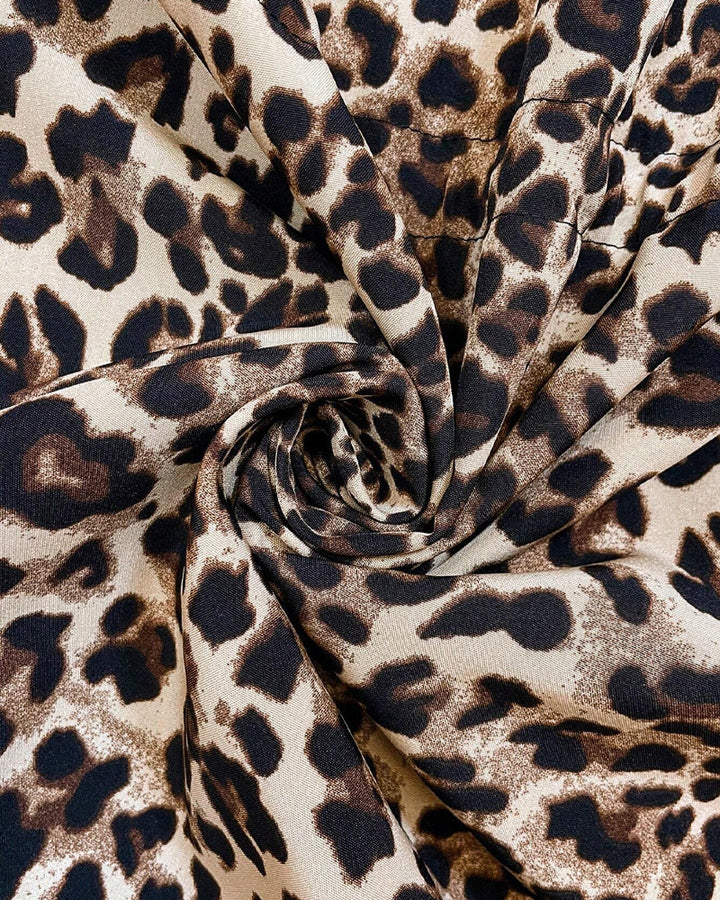 Winnifred | Women's Hooded Jacket with Leopard Print Lining
