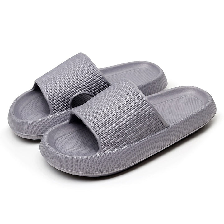 Thick Sole EVA Cushioned Slip On Slide Sandals Women