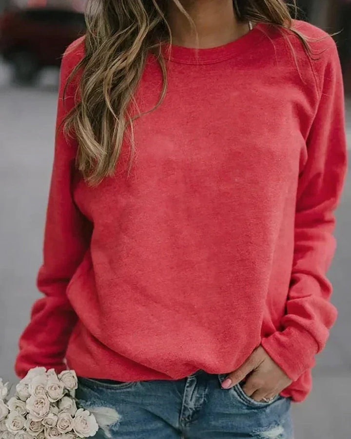Marcella | Women's Long Sleeve Crew Neck Sweatshirt