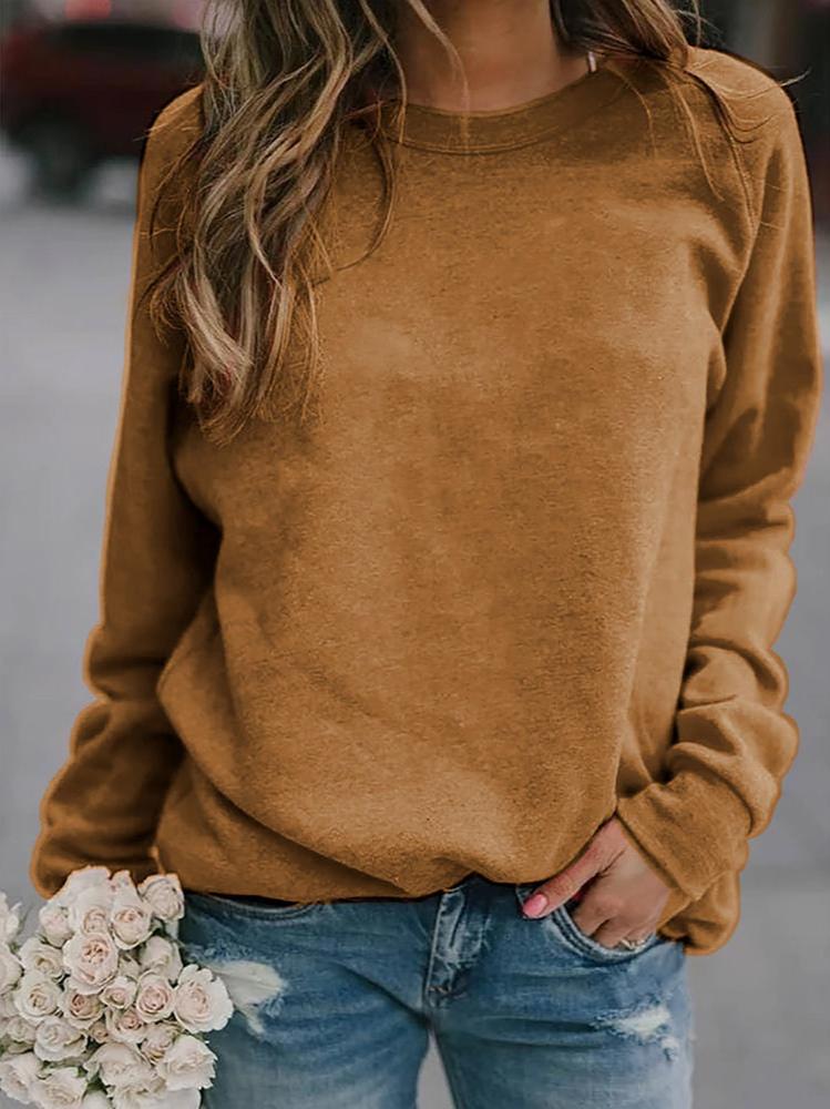 Marcella | Women's Long Sleeve Crew Neck Sweatshirt
