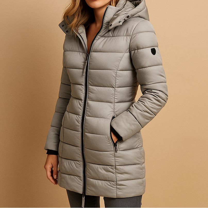 Celeste | Women's Hooded Quilted Puffer Down Jacket