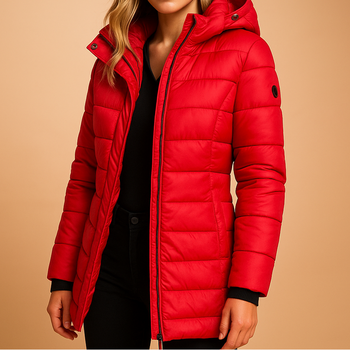 Celeste | Women's Hooded Quilted Puffer Down Jacket
