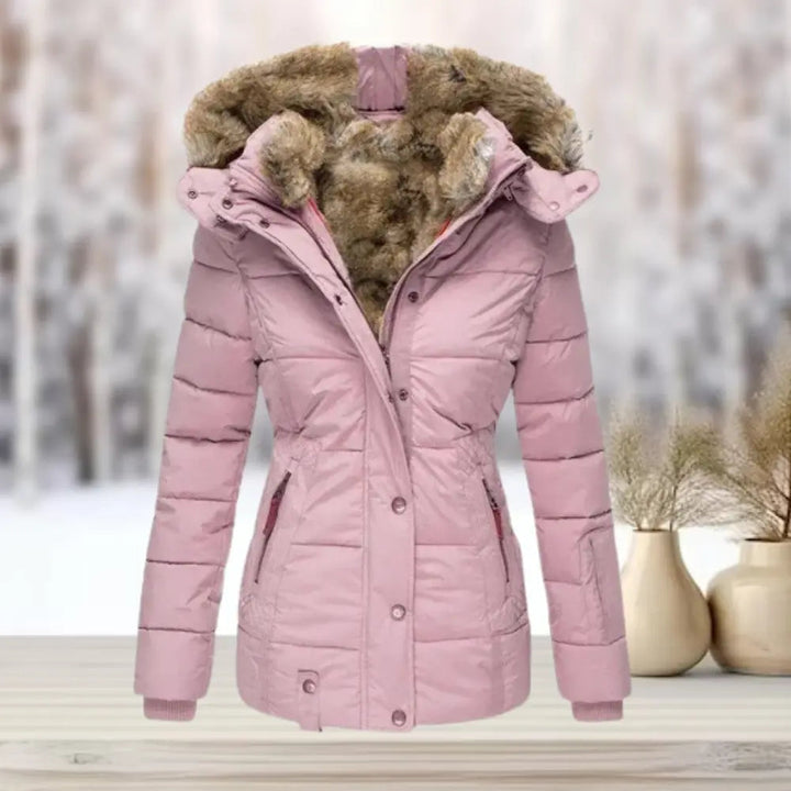 Tallulah | Women's Fitted Hooded Down Puffer Jacket