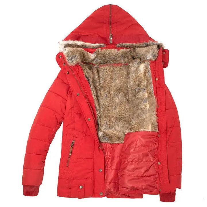 Tallulah | Women's Fitted Hooded Down Puffer Jacket