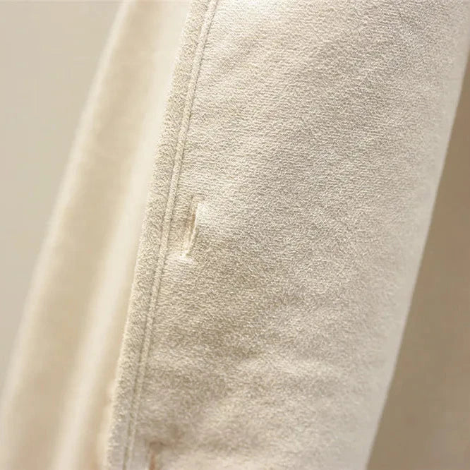 Marnie | Women's Sherpa Fleece Button-Up Vest with Patch Pockets