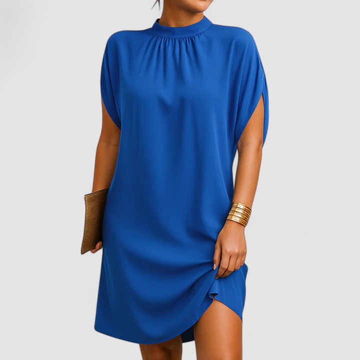 Chic Batwing Elegant Midi Dress
