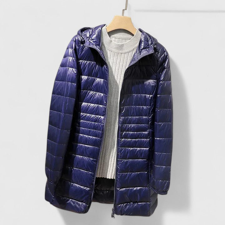 Genevra | Women's Puffer Jacket in Lightweight Hooded Design