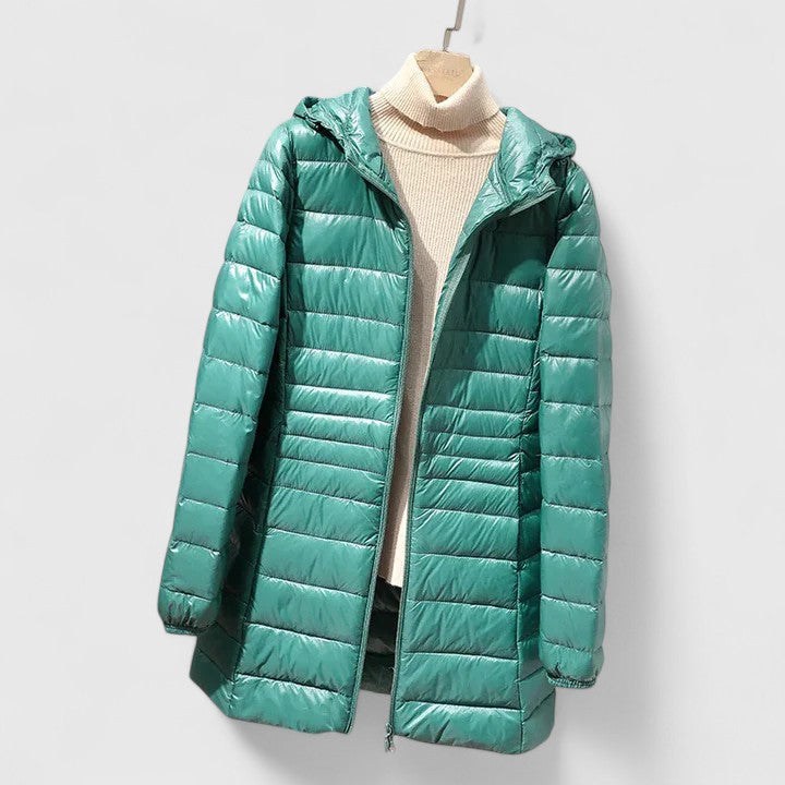 Genevra | Women's Puffer Jacket in Lightweight Hooded Design