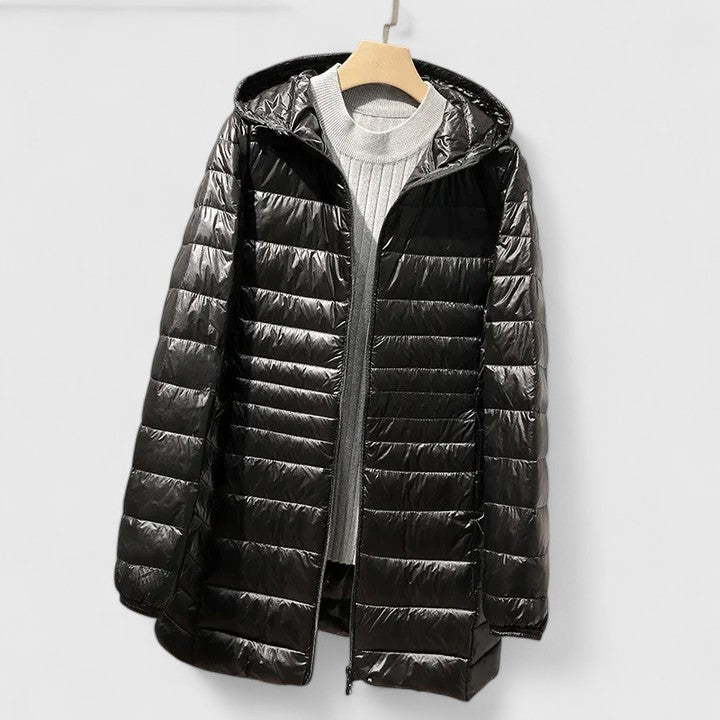 Genevra | Women's Puffer Jacket in Lightweight Hooded Design