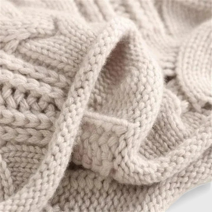 Verity | Women's Cable Braid Turtleneck Sweater