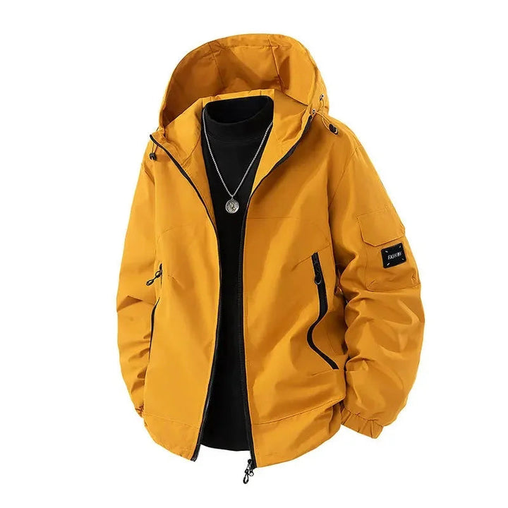 Amarae | Men's Hooded Water-Repellent Windbreaker Jacket