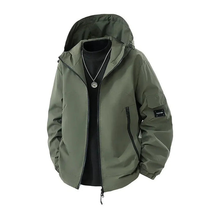 Amarae | Men's Hooded Water-Repellent Windbreaker Jacket