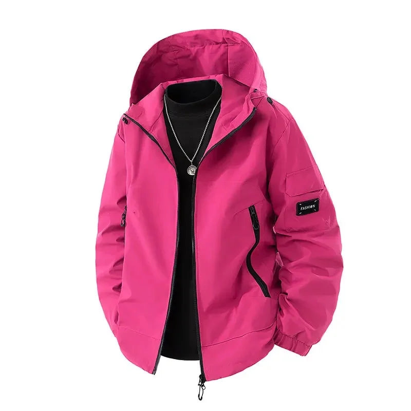 Amarae | Men's Hooded Water-Repellent Windbreaker Jacket