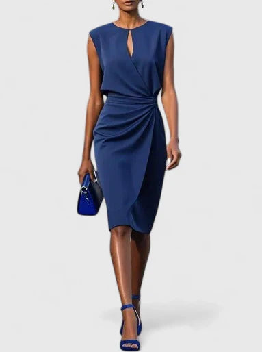 Women's Sleeveless Bodycon Midi Dress