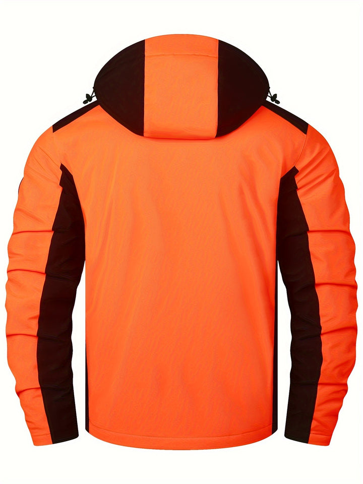 Diesel | Men's Windproof Hooded Ski Jacket with Thermal Lining
