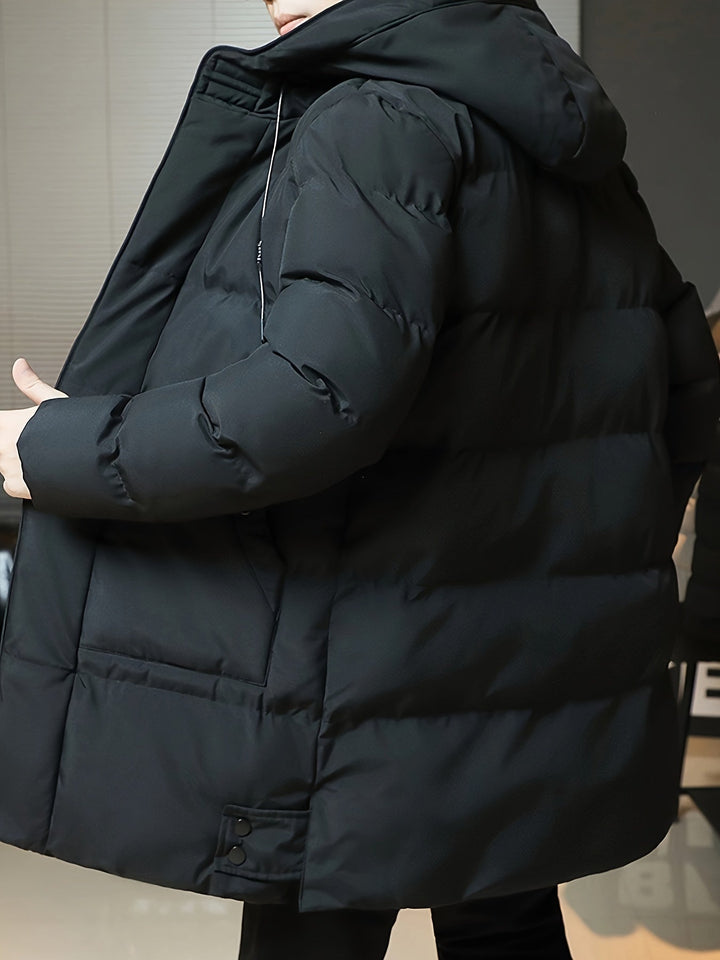 Rhett | Men's Hooded Longline Padded Coat