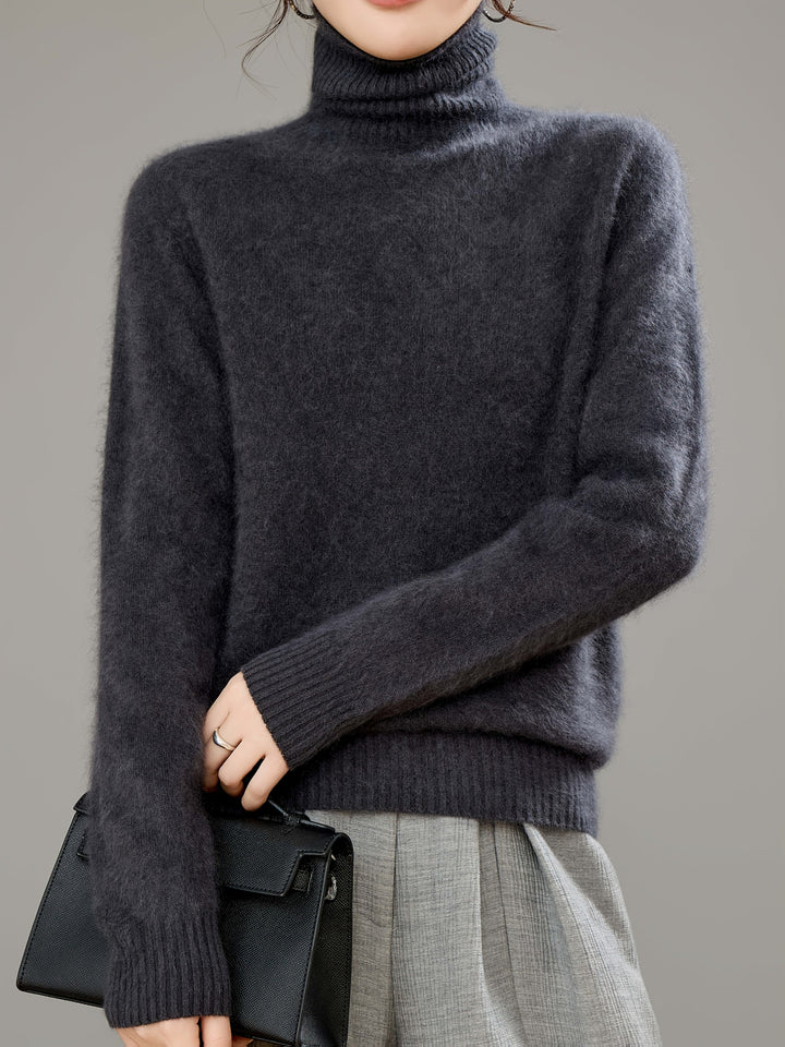Wren | Women's Cashmere Wool Turtleneck Sweater