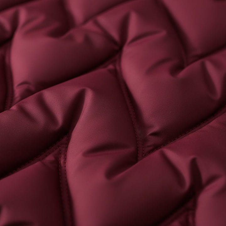 Delphine | Women's Fitted Quilted Hooded Coat with Drawstring Waist