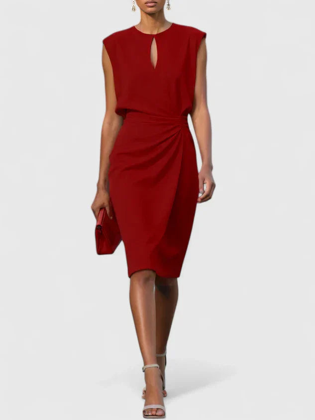 Women's Sleeveless Bodycon Midi Dress