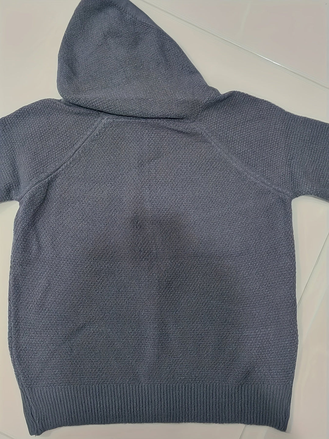 Isolde | Women's Zip-Up Hooded Cardigan for Layering