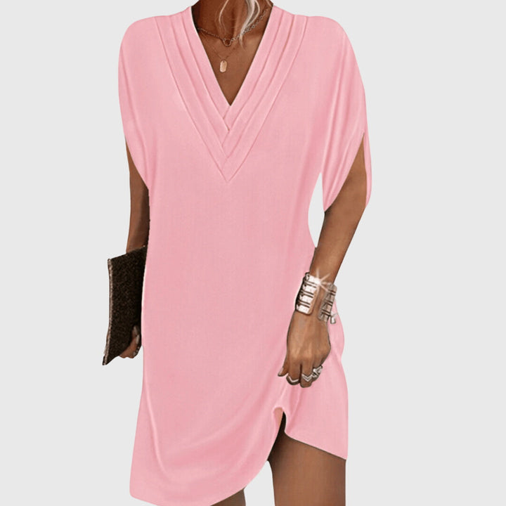 Women's Wrap Midi Dress Cocktail Evening