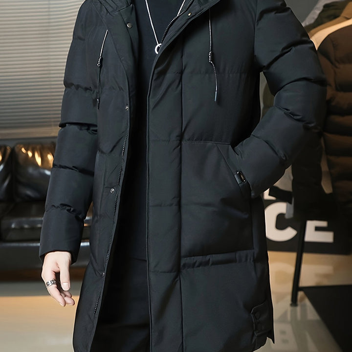 Rhett | Men's Hooded Longline Padded Coat
