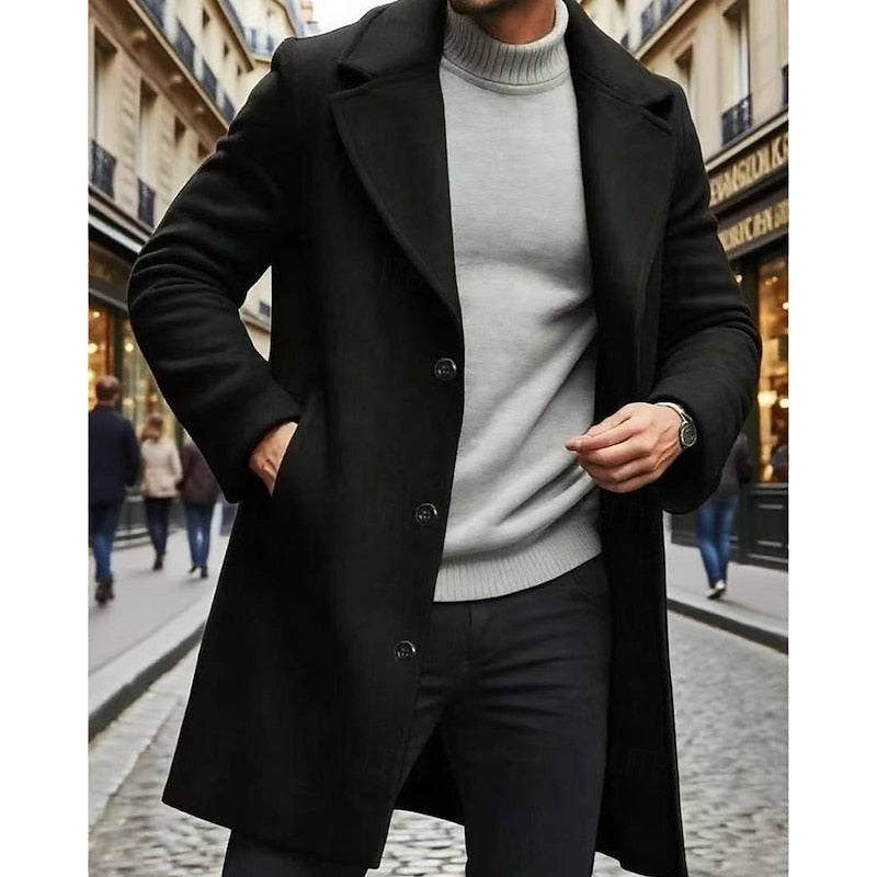 Callahan | Men's Long Overcoat for Winter