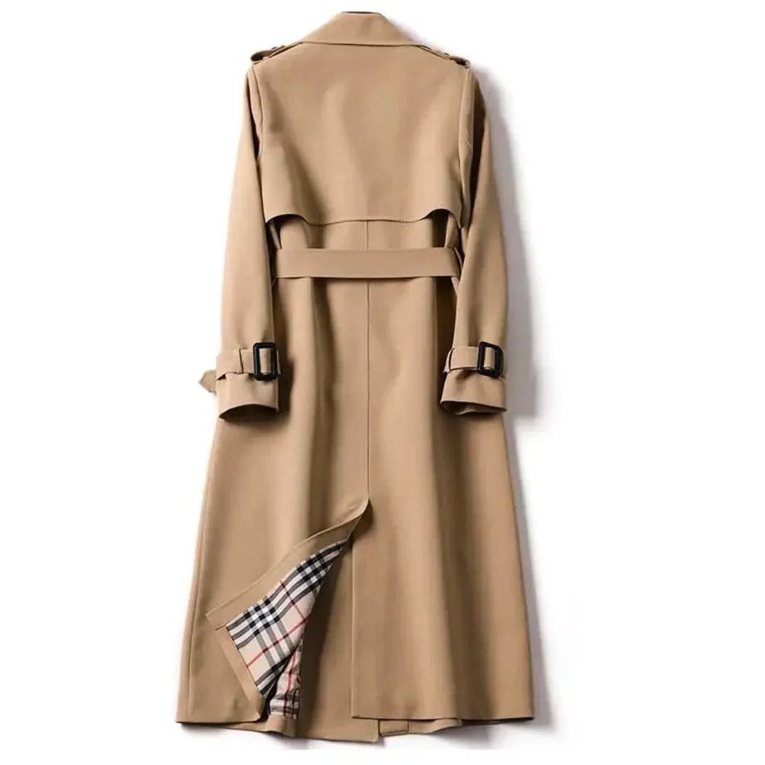 Lysandra | Women's Storm Flap Belted Long Trench Coat