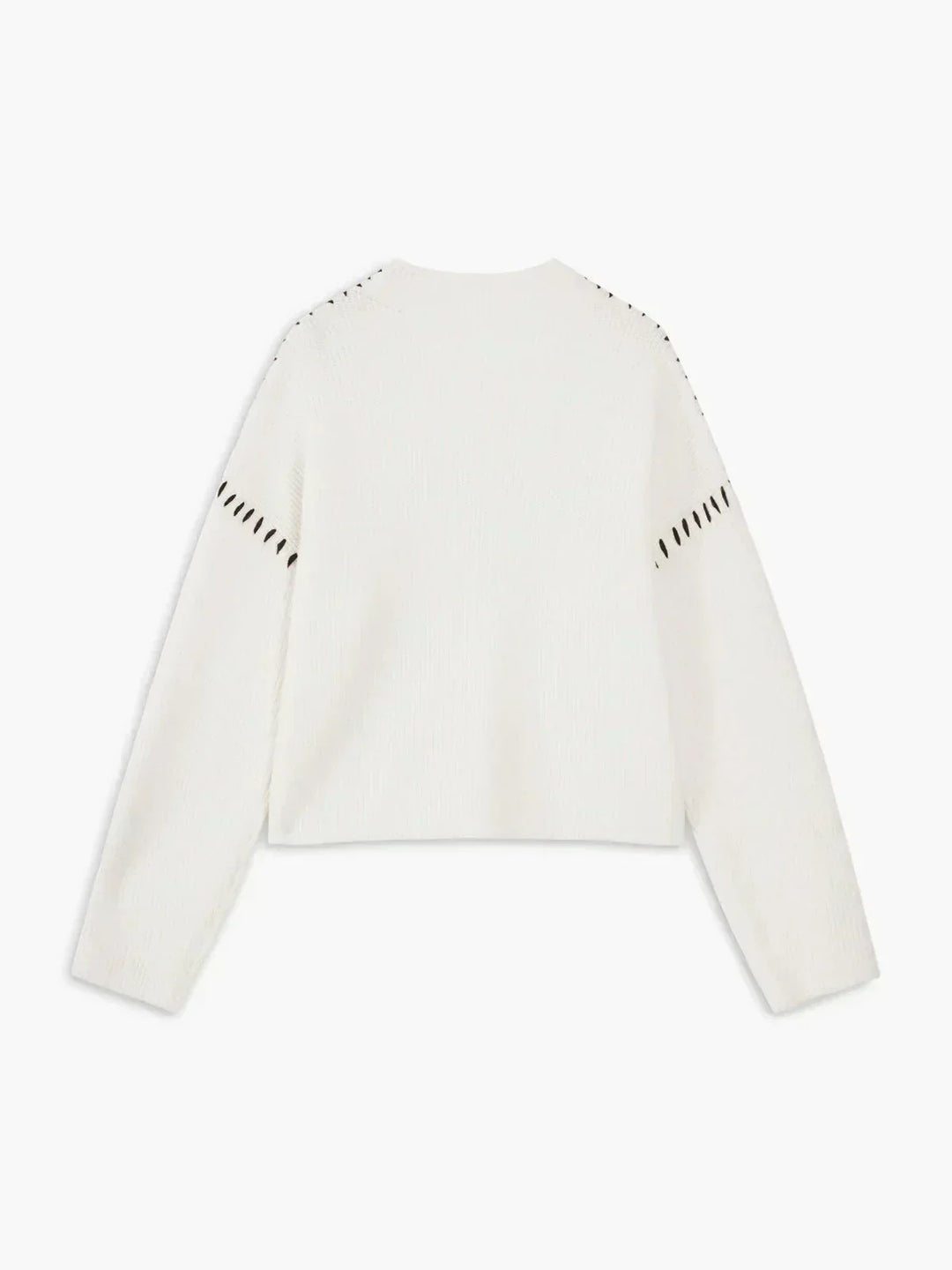 Simone | Women's Ribbed Cropped Mock Neck Sweater