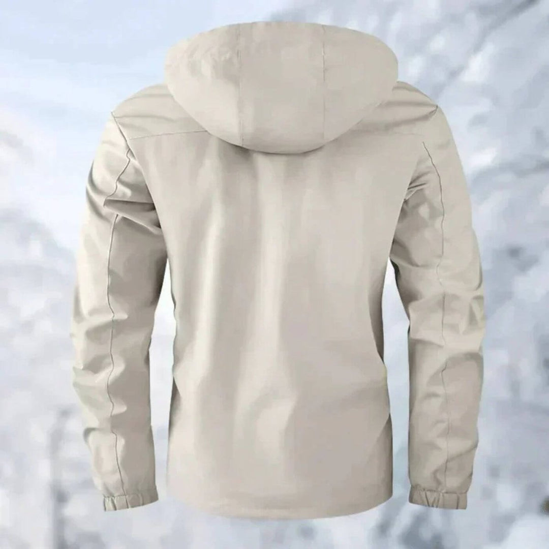 Theo | Men's Waterproof Hooded Parka Jacket with Multiple Pockets