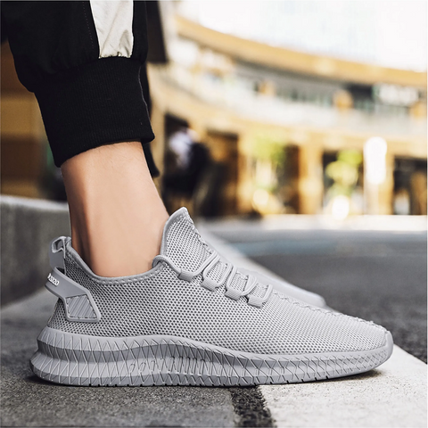 Breathable Mesh Lightweight Mens Sneakers - Casual Trainers
