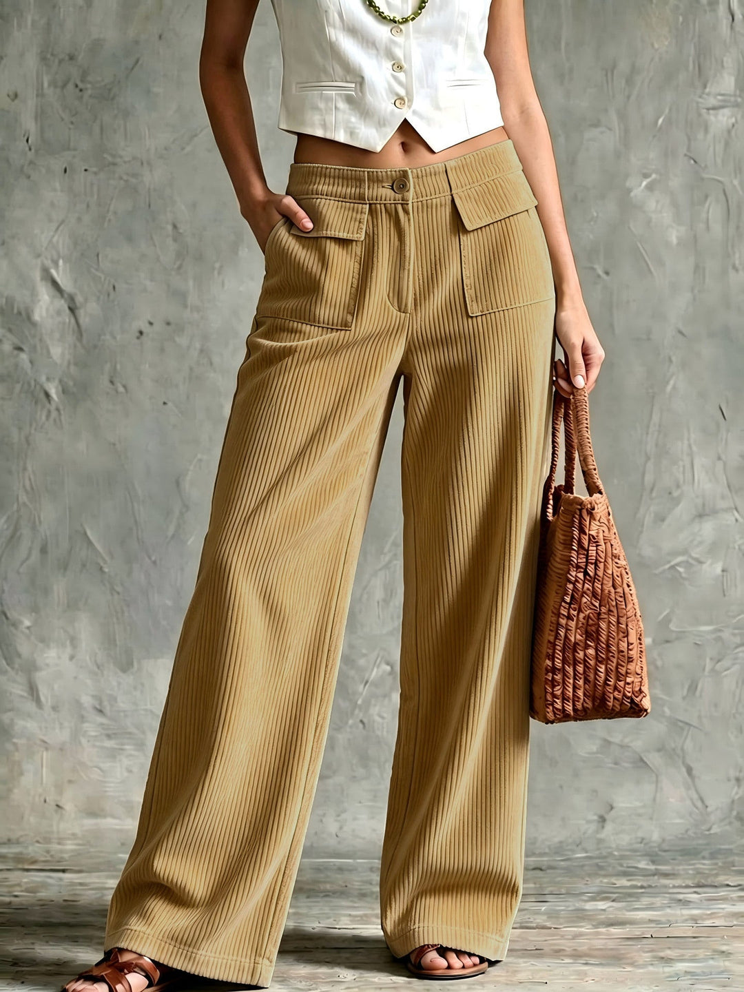 Imogen | Women's Casual Corduroy Pants