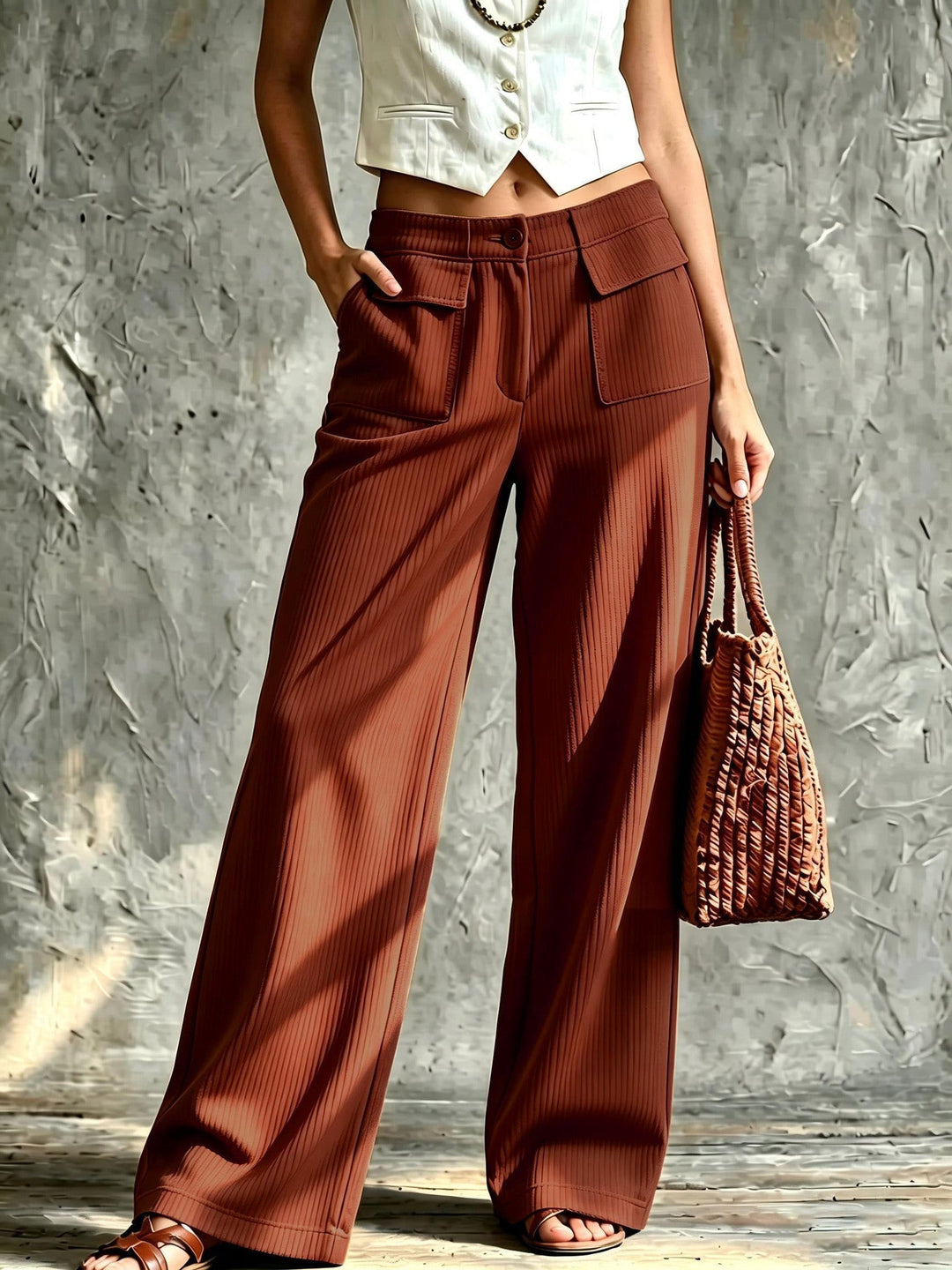 Imogen | Women's Casual Corduroy Pants