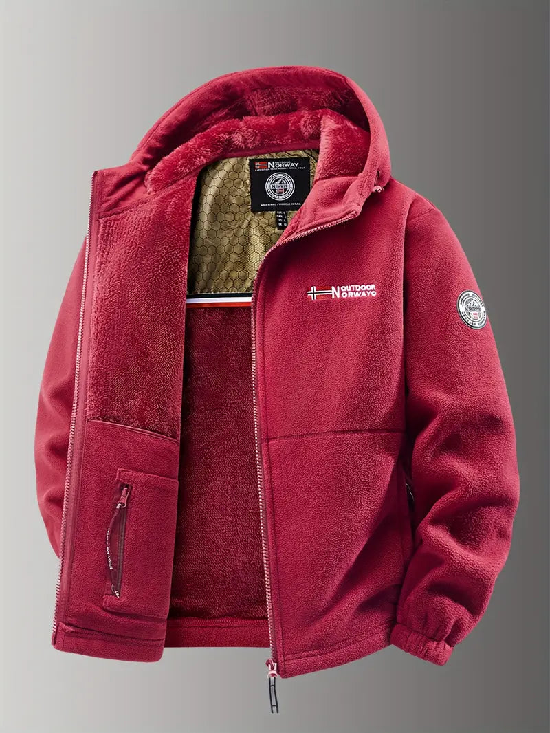 Magnus | Men's Insulated Hooded Zip Up Jacket