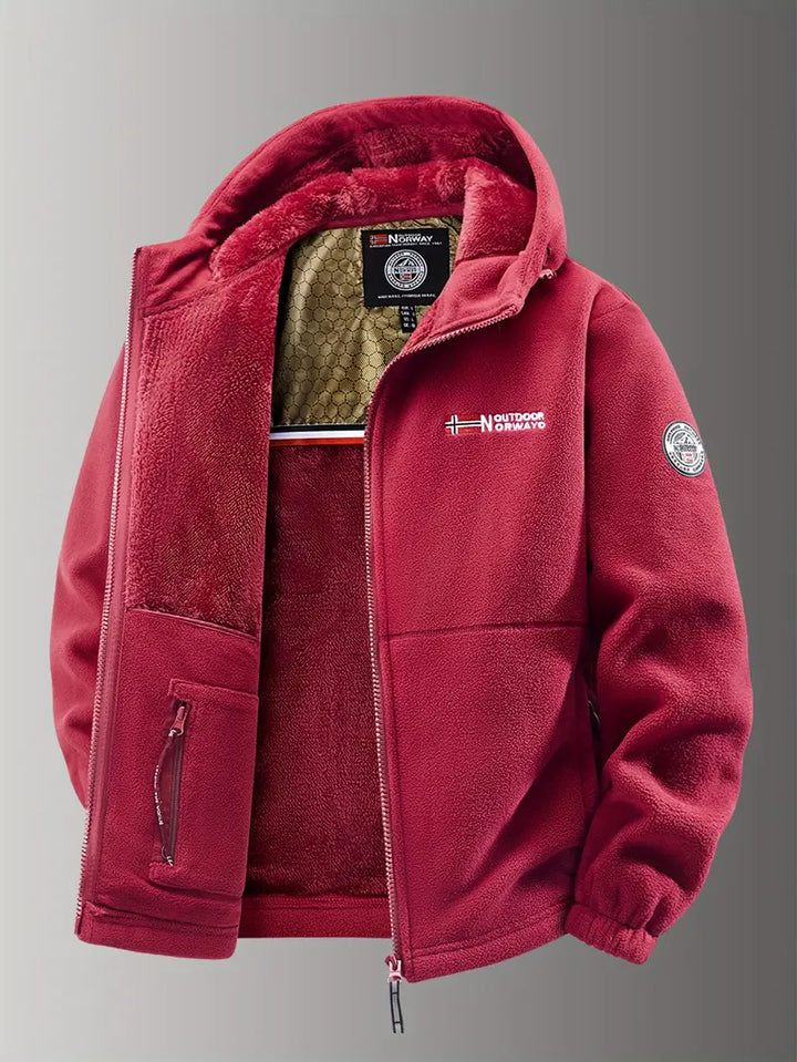 Magnus | Men's Insulated Hooded Zip Up Jacket