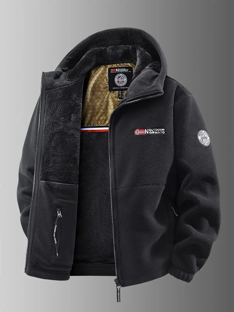 Magnus | Men's Insulated Hooded Zip Up Jacket