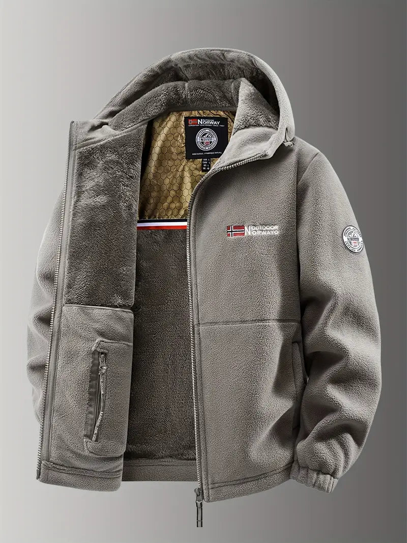 Magnus | Men's Insulated Hooded Zip Up Jacket