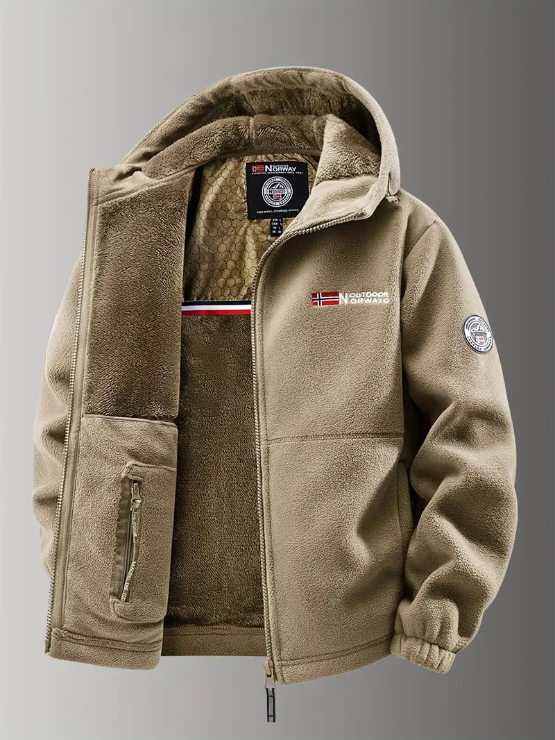 Magnus | Men's Insulated Hooded Zip Up Jacket